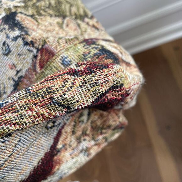 Vintage Bovano Cat Tapestry Shoulder Bag Laptop Fits Tote Purse - Picture 12 of 15